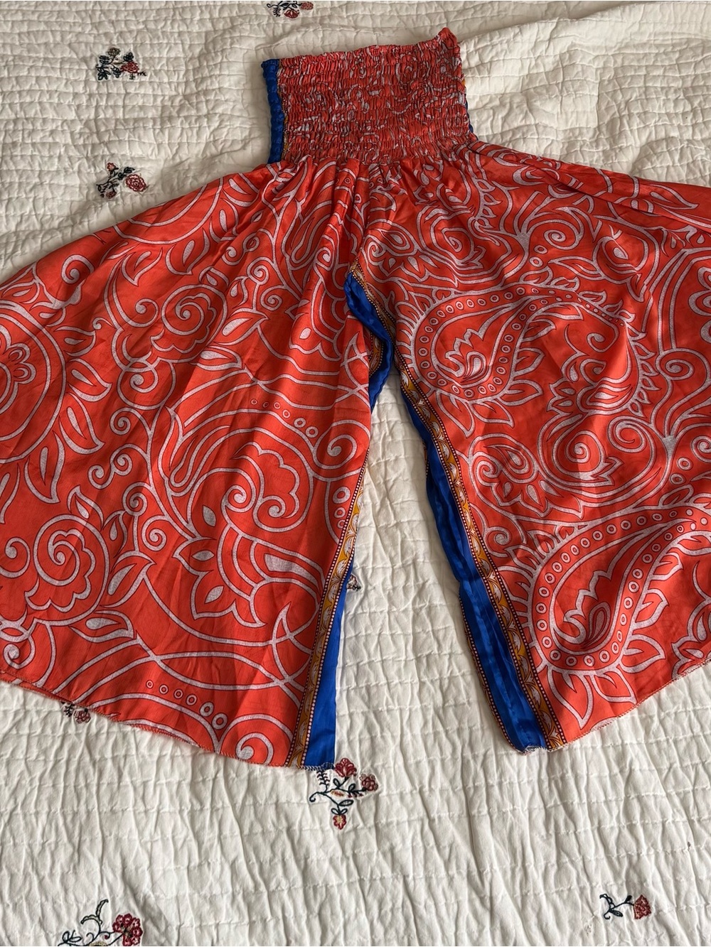 Rasgula Silk Palazzo Pants S-2X